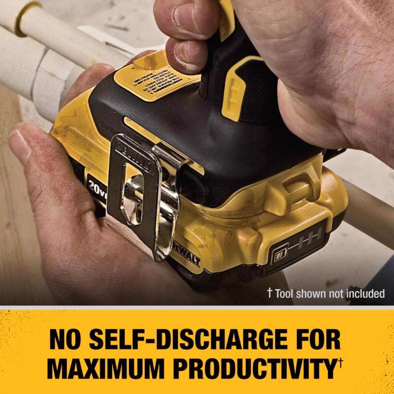 DeWalt 20V MAX XR DCB203 2 Ah Lithium-Ion Compact Battery 1 pc