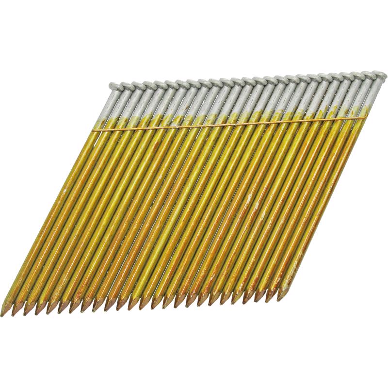 Grip-Rite 2-1/2 in. L Angled Strip Bright Framing Nails 21 deg 5000 pk