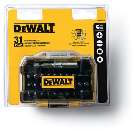 DeWalt Screwdriver Set 2 in. 31 pc