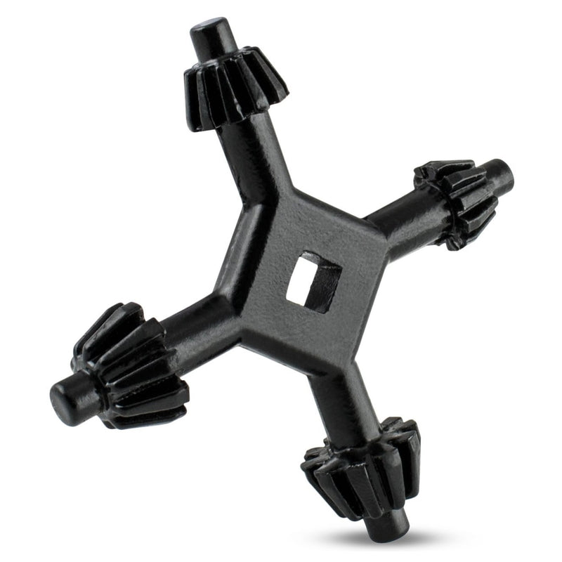 MIBRO 1/4 to 1/2 in. 4-In-1 Drill Chuck Key Hardened Steel 1 pc