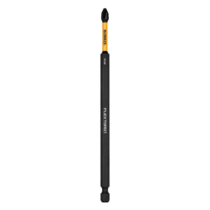 DeWalt FLEXTORQ Phillips #2 X 6 in. L Screwdriver Bit Steel 1 pc