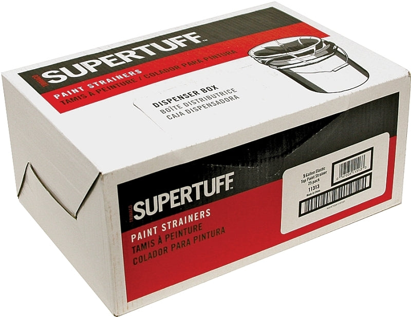 Trimaco 11313/25 Series Paint Strainer Box, 5 gal Capacity, 600 um