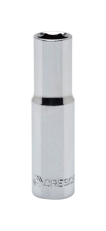Crescent 18 mm X 3/8 in. drive Metric 6 Point Deep Socket 1 pc