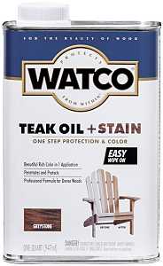 WATCO 348759 Oil and Stain, Warm Glow, Graystone, Liquid, 1 qt Can
