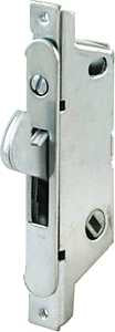 Prime-Line E 2121 Sliding Door Lock, 3-11/16 in H x 1/2 in W x 1-1/8 in D Dimensions, For: Adams Rite Patio Doors