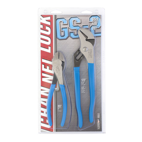 Channellock 2 pc Steel Pliers Set
