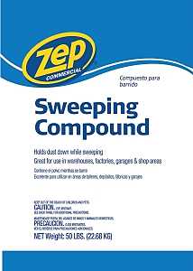 Zep MNSWEEP50 Sweeping Compound, 50 lb Bag, Pink, Solid