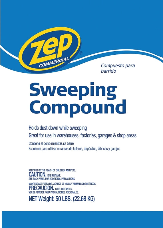 Zep MNSWEEP50 Sweeping Compound, 50 lb Bag, Pink, Solid