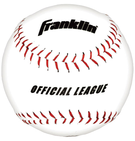 Franklin Sports 1532 Baseball, 9 in Dia, Cork/Rubber, Orange/White