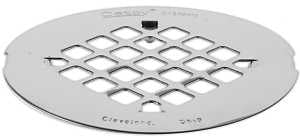 Oatey 42004 Drain Strainer, Stainless Steel, Polished Brass