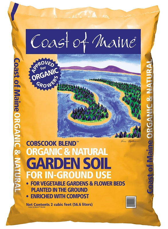Coast of Maine Cobscook Blend 1CBCGS2CF Garden Soil, 2 cu-ft Bag