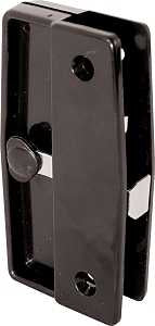 Prime-Line A 139 Door Latch and Pull, 2 in W, 4 in H, Plastic/Steel