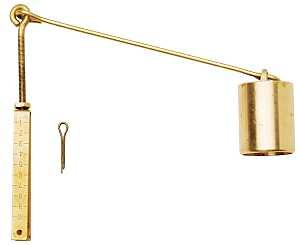 Plumb Pak PP606-22 Linkage Assembly, Brass, For: Trip-Lever 6 in Eye Wire, #10 to #32 Eye Bolts