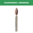 Dremel 3/16 in. D X 3/16 in. L Aluminum Oxide Grinding Stone Conical 35000 rpm 1 pc