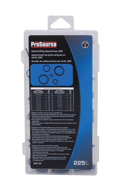 ProSource 61305 O-Ring Assortment, NBR