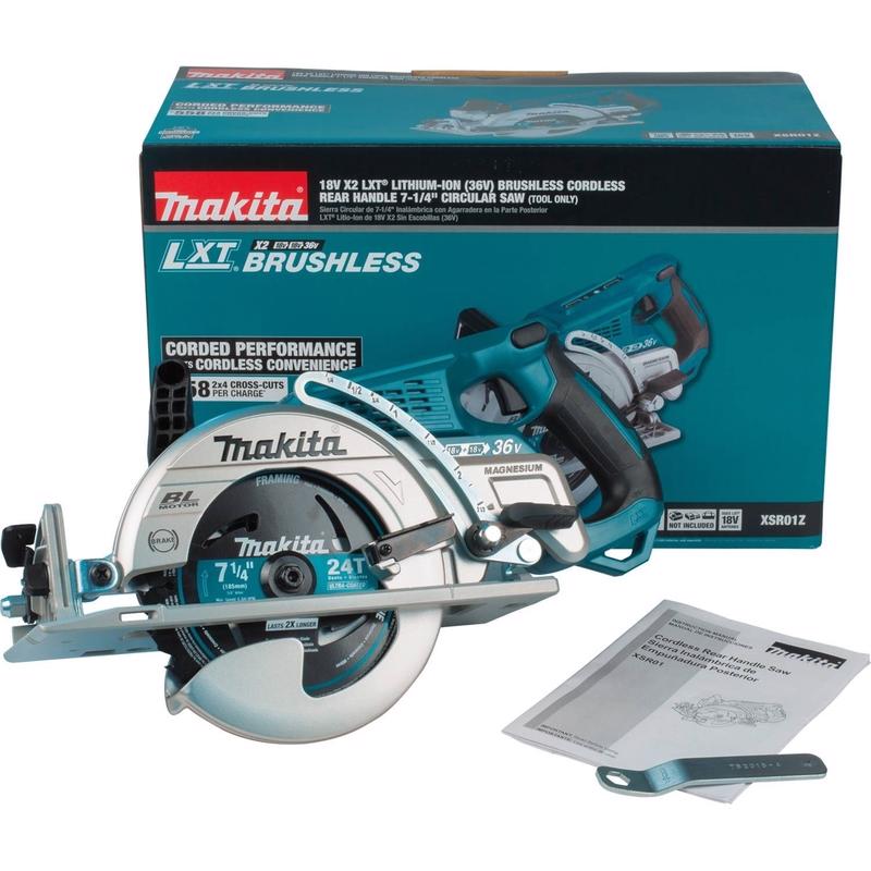 Makita 18V 7-1/4 in. Cordless Brushless Circular Saw Tool Only