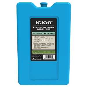 Igloo MaxCold Series 00025201 Large Freeze Block, 33.8 oz, Blue