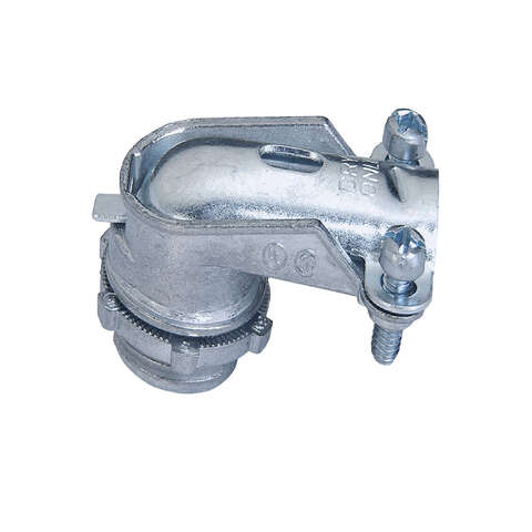 Sigma Engineered Solutions ProConnex 1/2 in. D Die-Cast Zinc Squeeze Connector For AC, MC and FMC/RW