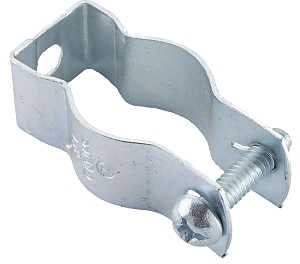 Halex 26780 Conduit Hanger, #0, Steel, 5/BAG, EMT, RGD: 3/8" - 1/2"