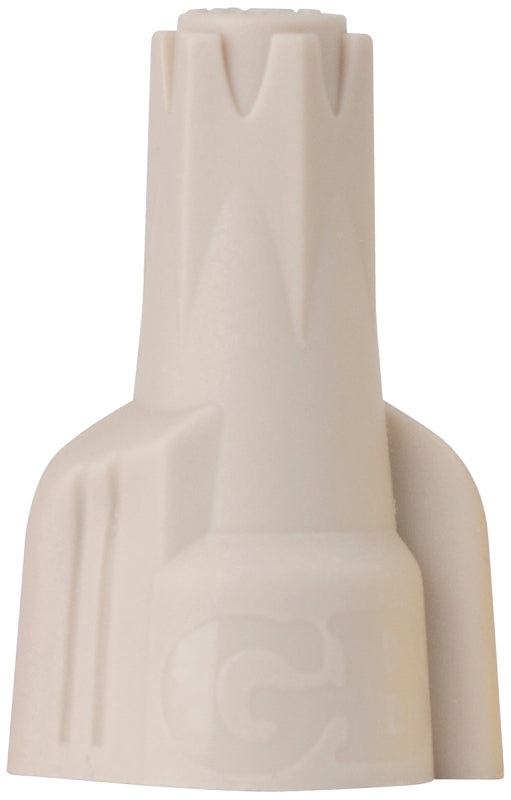Gardner Bender Hex-Lok 10-1H1 Wire Connector, Tan, 8 to 22 AWG Wire, Thermoplastic Housing Material