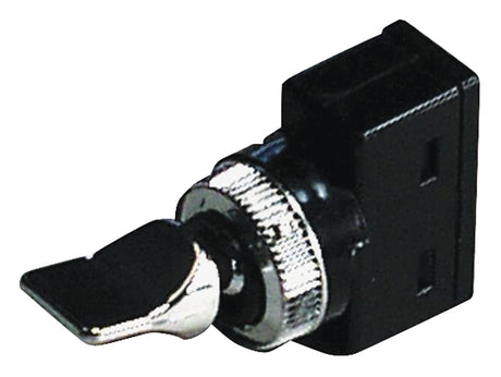 Calterm 40090 Duckbill Switch, 12 V, 20 A, SPST, Off, On, Toggle Actuator, Black