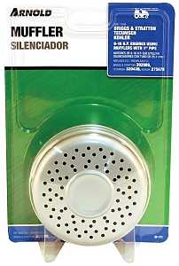 Arnold M-111 Small Engine Muffler, 1 in Inlet, For: 9 to 16 hp Briggs & Stratton, Tecumseh and Kohler Engines