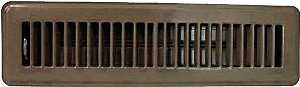 ProSource FR01-2X12B Floor Register, Steel, Brown
