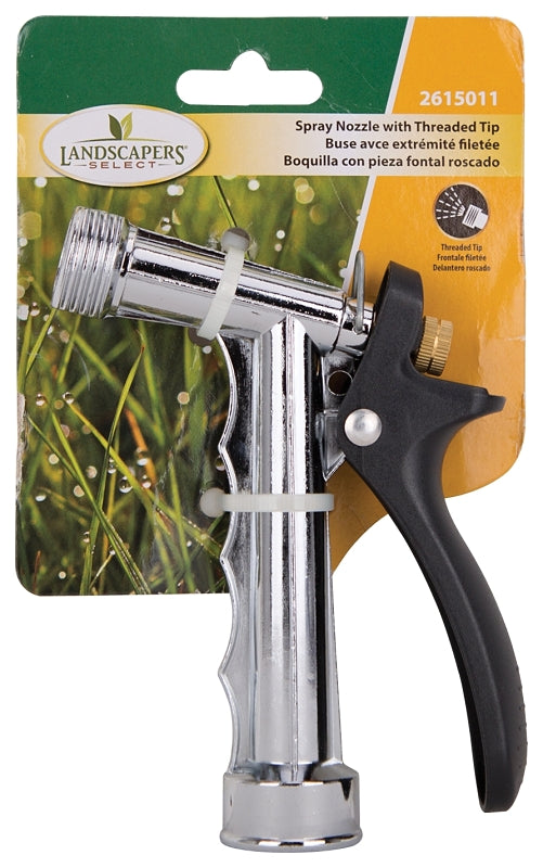 Landscapers Select YM700613L Spray Nozzle, Female, Metal, Silver, Chrome