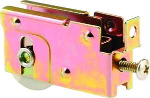 Prime-Line D 1539 Roller Assembly, 2-5/16 in L x 11/16 in W x 1-3/16 in H Dimensions, 1-1/4 in Dia Roller, Steel