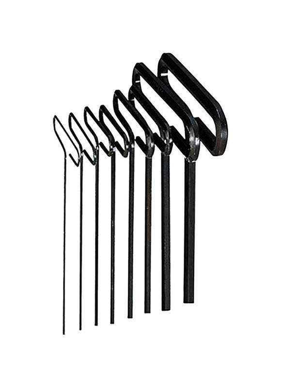 Eklind 3/32 - 1/4 in. SAE T-Handle T-Handle Hex Key 8 pc