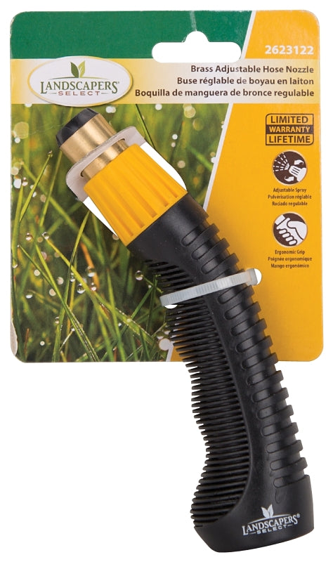 Landscapers Select YM72033L Spray Nozzle, Female, Brass, Black