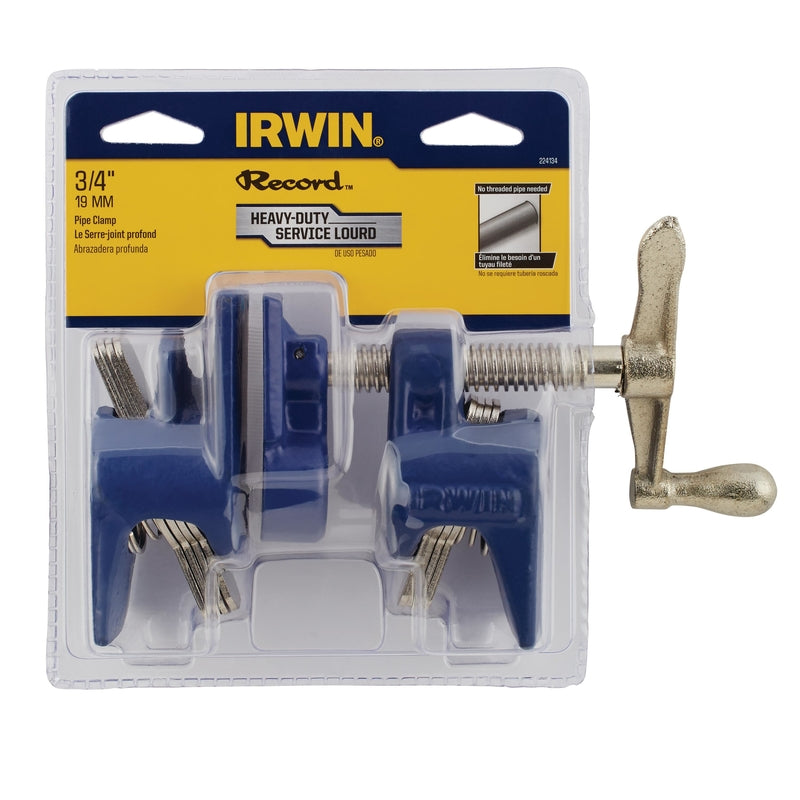 Irwin Quick-Grip 1-7/8 in. D Pipe Clamp 1,200 lb 1 pk