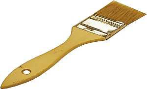 Wooster F5117-2-1/2 Paint Brush, 2-1/2 in W, 1-11/16 in L Bristle, China Bristle, Plain-Grip Handle
