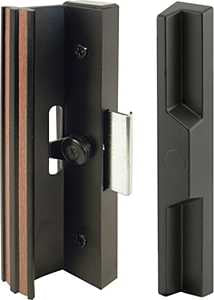 Prime-Line C 1106 Handle Set, Aluminum, Painted, 3/4 to 1-3/4 in Thick Door