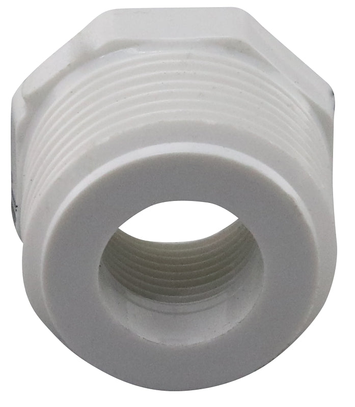 IPEX 435701 Reducing Bushing, 1 x 1/2 in, MPT x FPT, White, SCH 40 Schedule, 150 psi Pressure