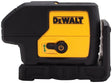 DEWALT DW083CG Laser Level, 100 ft, +/-1/8 in at 30 ft Accuracy, Green Laser