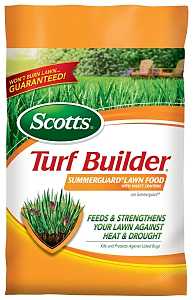 Scotts Turf Builder SummerGuard 49020 Lawn Food with Insect Control, 40.05 lb, 20-0-8 N-P-K Ratio