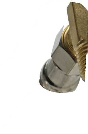 Fluidmaster 1W72CU Universal Dishwasher Connector, 3/8 in, Compression, Polymer/Stainless Steel