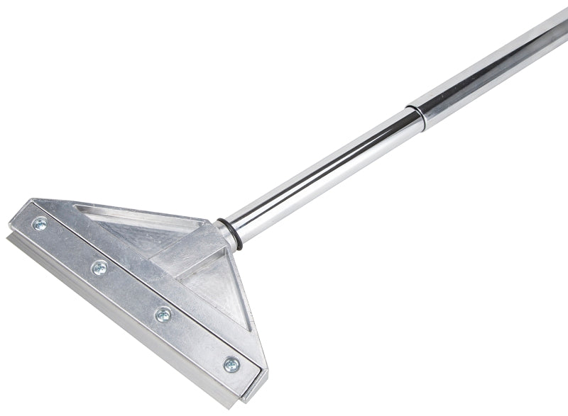 ProSource 14086 Floor Scraper, 8 in L Blade, 8 in W Blade, HCS Blade, Telescopic Handle, Steel Handle