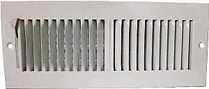 ProSource SW02-12X4 Sidewall Register, Steel, White