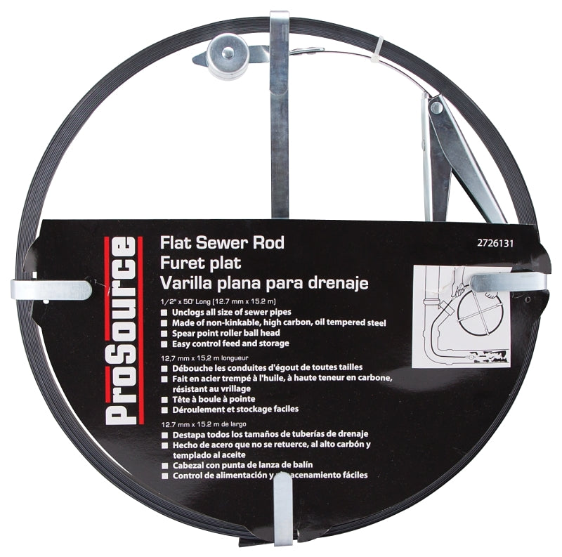 ProSource DC00007-50 Sewer Rod