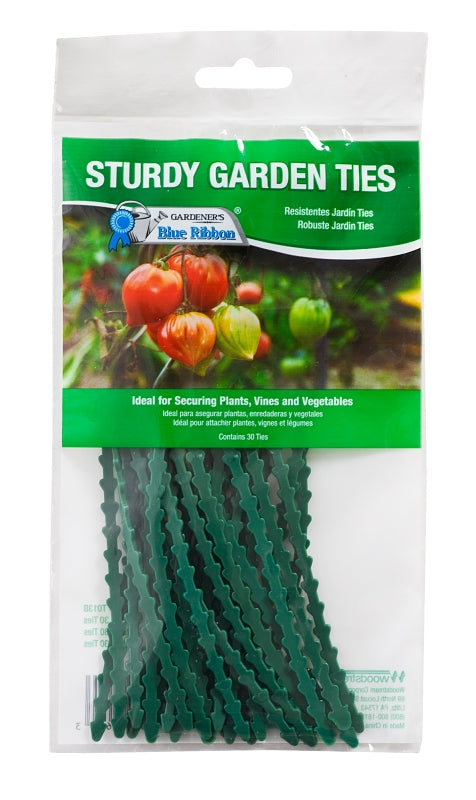 Gardener's Blue Ribbon T013B Garden Tie, 8 in L, Plastic, Pack of 20