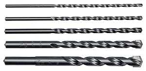 Irwin 4935076 Hammer Drill Bit Set, 5-Piece, Carbide