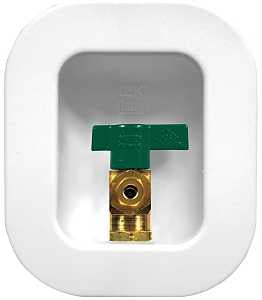 Oatey 39130 Ice Maker Outlet Box, 4 in H x 3-1/4 in W x 2-1/2 in D Dimensions, Polystyrene