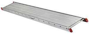 Louisville P P11216 Series Scaffold Plank, 250 lb Weight Capacity, 16 ft L, 12 in W, Aluminum