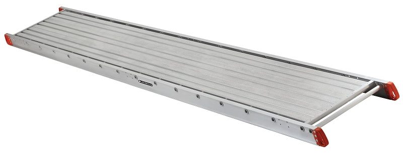 Louisville P P11216 Series Scaffold Plank, 250 lb Weight Capacity, 16 ft L, 12 in W, Aluminum