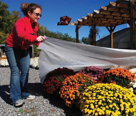 DeWitt NS12 N-Sulate, 12 ft L, 10 ft W, Polypropylene, White