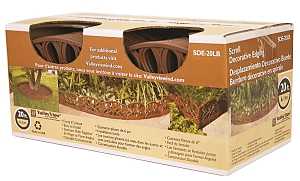 EDGE SCROLL DECO LT BROWN 20FT