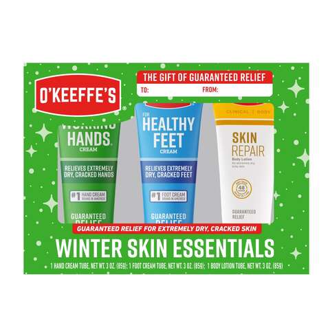 O'Keeffe's Unscented Scent Gift Collection 1 box 3 pk, Pack of 6