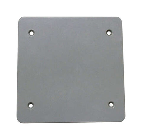 Sigma Engineered Solutions Square Plastic 2 gang 4.84 in. H X 4.84 in. W Flat Box Cover